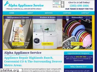 alphaapplianceservice.com