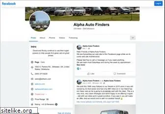 alphaautofinders.com