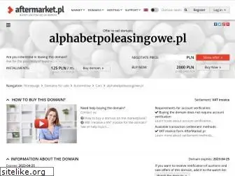 alphabetpoleasingowe.pl