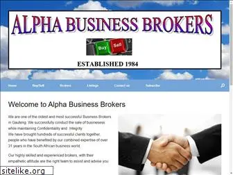 alphabusinessbrokers.co.za