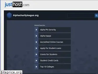 alphacharityleague.org