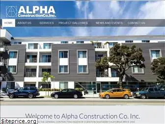 alphaconstruction.com