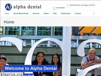 alphadentalsd.com