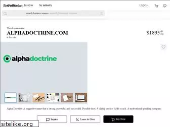 alphadoctrine.com