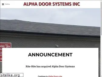 alphadoors.com