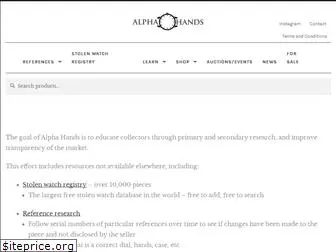 alphahands.com