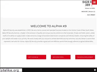 alphak9.com.au