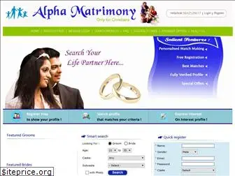 alphamatrimony.com