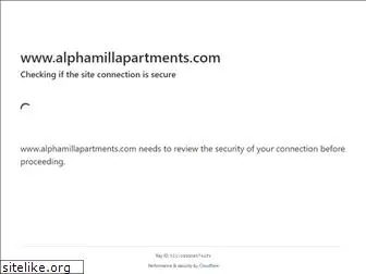 alphamillapartments.com