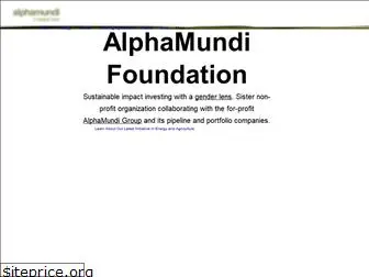 alphamundifoundation.org