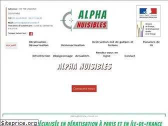 alphanuisibles.fr