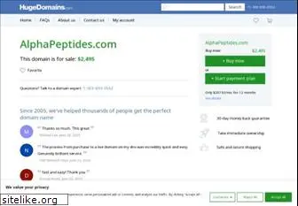 alphapeptides.com