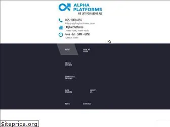 alphaplatforms.com