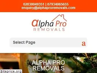 alphaproremovals.com