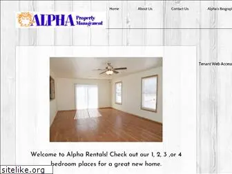 alpharentals.net