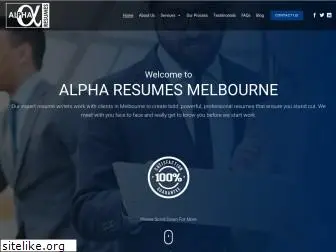 alpharesumes.com.au