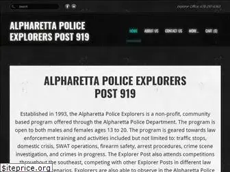 alpharettapoliceexplorers.com