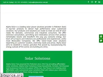 alphasolar.com.pk