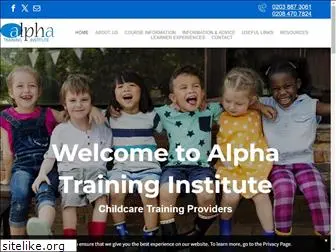 alphatraining.org.uk