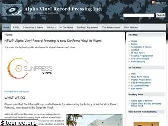 alphavinylrecordpressinginc.com