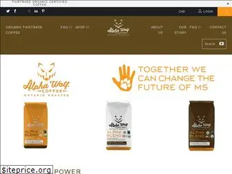 alphawolfcoffee.com