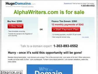 alphawriters.com