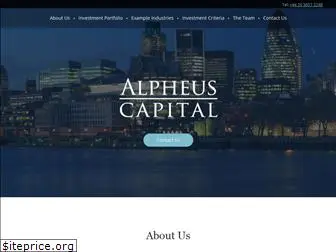 alpheuscapital.com