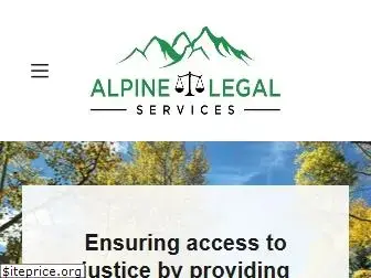 alpinelegalservices.org