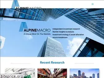 alpinemacro.com