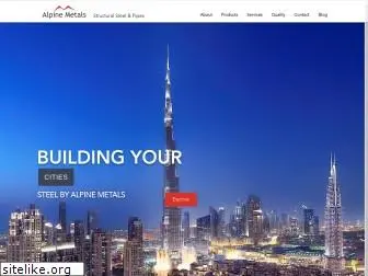 alpinemetalsdubai.com