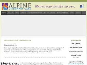 alpinevetcare.com