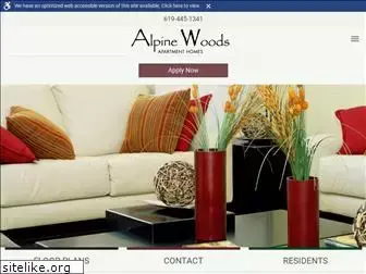 alpinewoodsapts.com