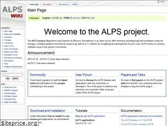 alps.comp-phys.org
