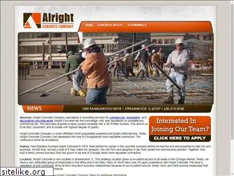 alrightconcrete.com