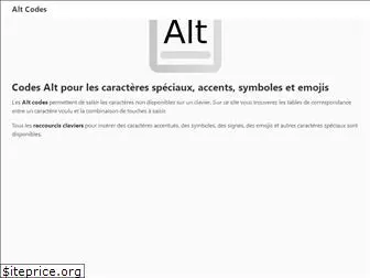 alt-codes.fr