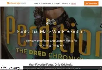 alteredegofonts.com