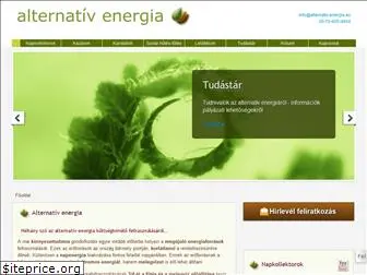 www.alternativ-energia.eu website price