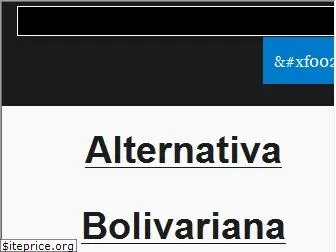 alternativabolivariana.org