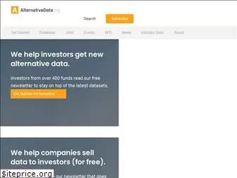 alternativedata.org thumbnail