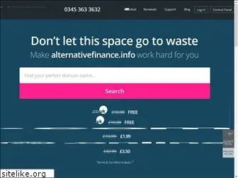 alternativefinance.info