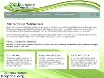 alternativeformedicine.com