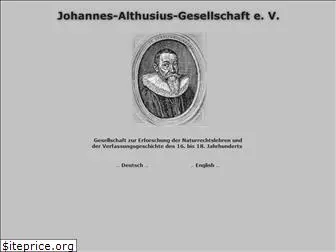 althusius.de