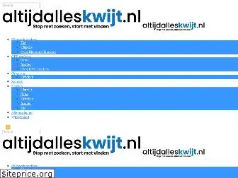 altijdalleskwijt.nl