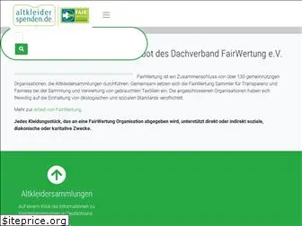 altkleiderspenden.de