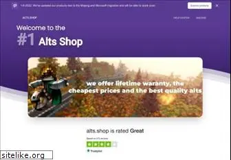 www.alts.shop website price