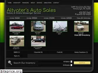 altvatersautosales.com