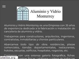 aluminioyvidriomonterrey.com.mx