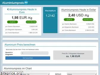 aluminiumpreis.eu