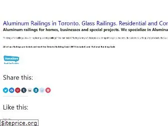 aluminumrailingstoronto.com