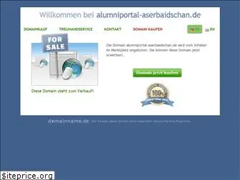 alumniportal-aserbaidschan.de